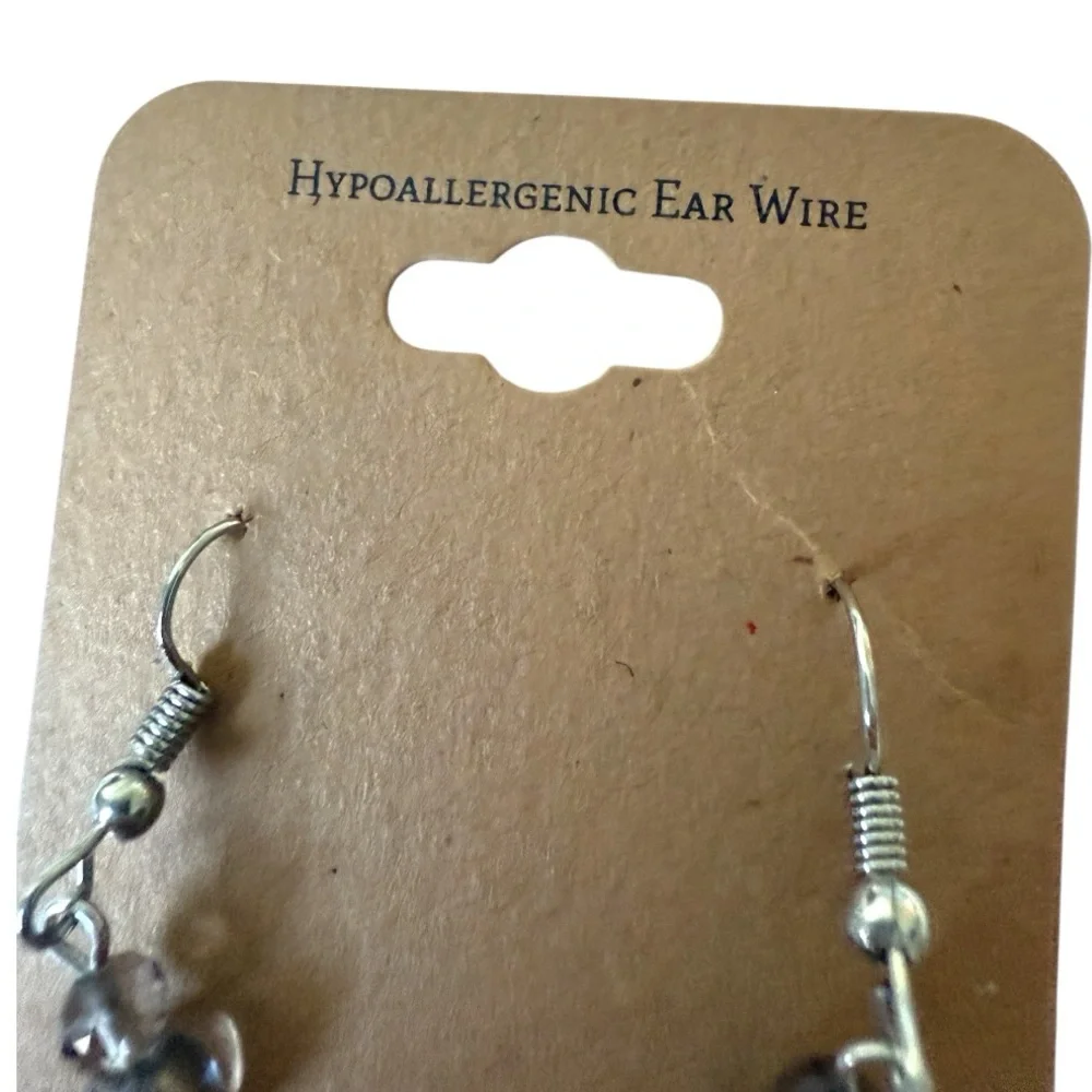 JAC Dancing Bear Earrings - Picture 2 of 5